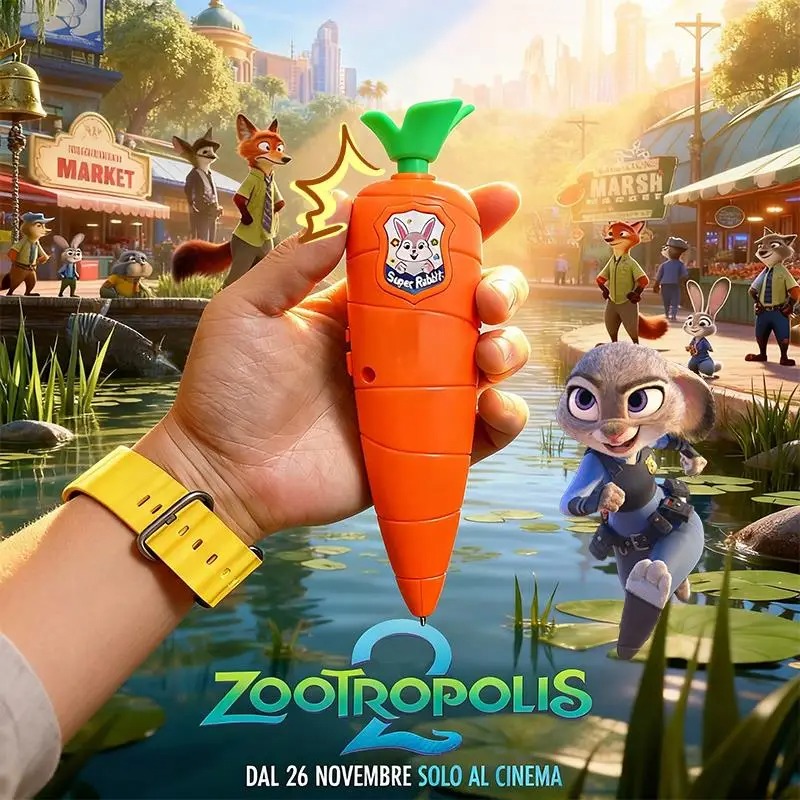 Voice Recorder Pen - Caneta Gravadora de Voz Zootopia em
