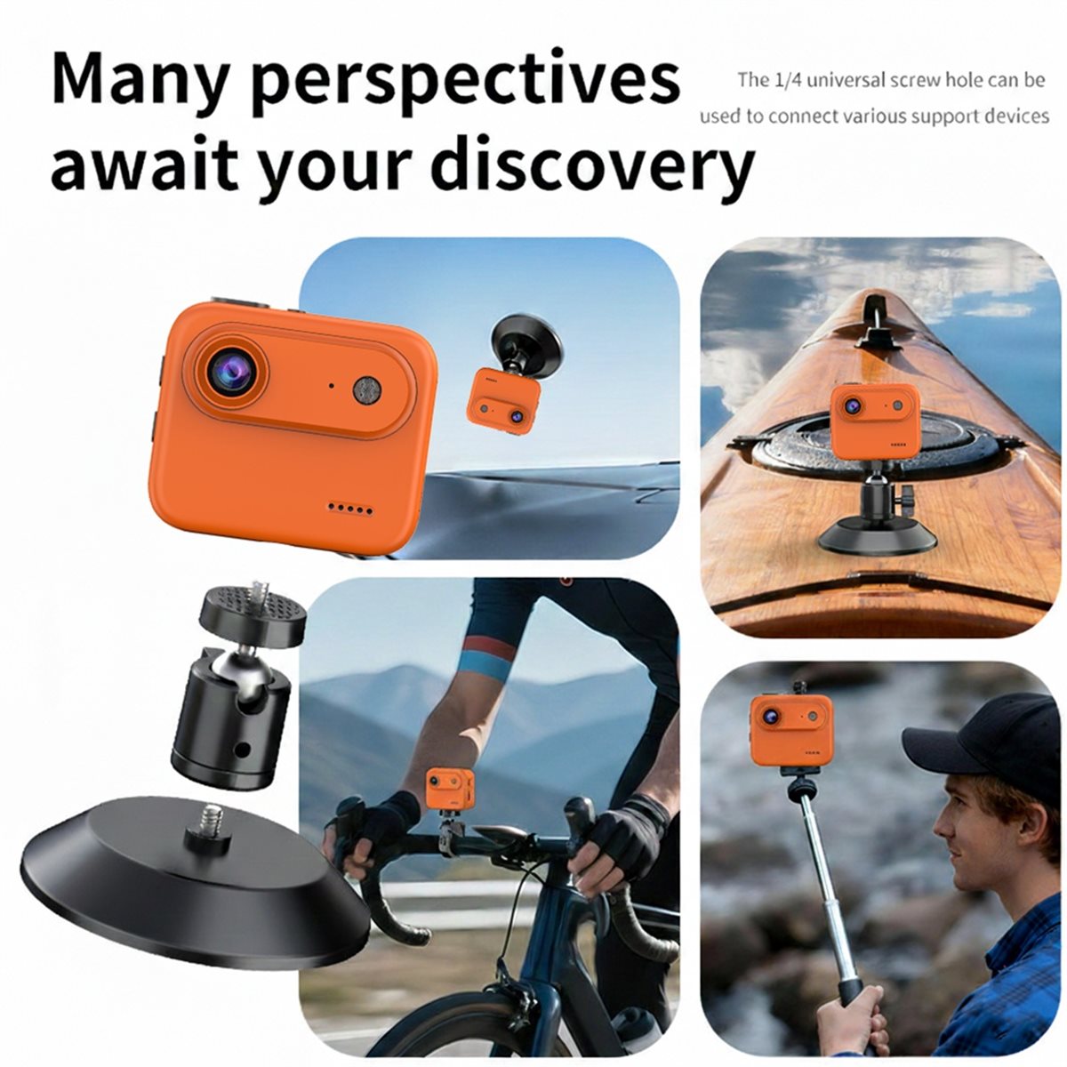 Action Camera 4K - Câmera de Ação N05R 4K com
