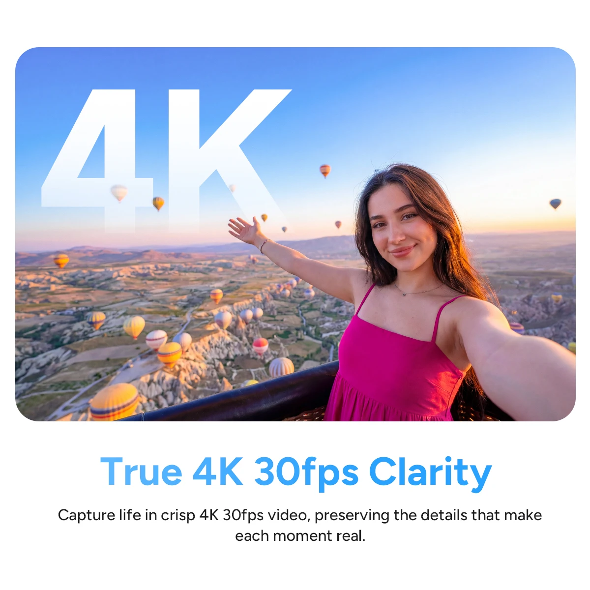 Action Camera 4K - SJCAM C100PRO Câmera de Ação Mini