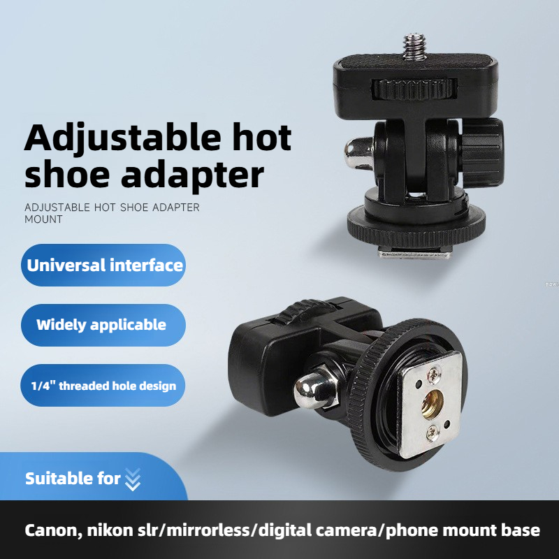 Auto Tracking Tripod - Adaptador Universal de Montagem Hot Shoe