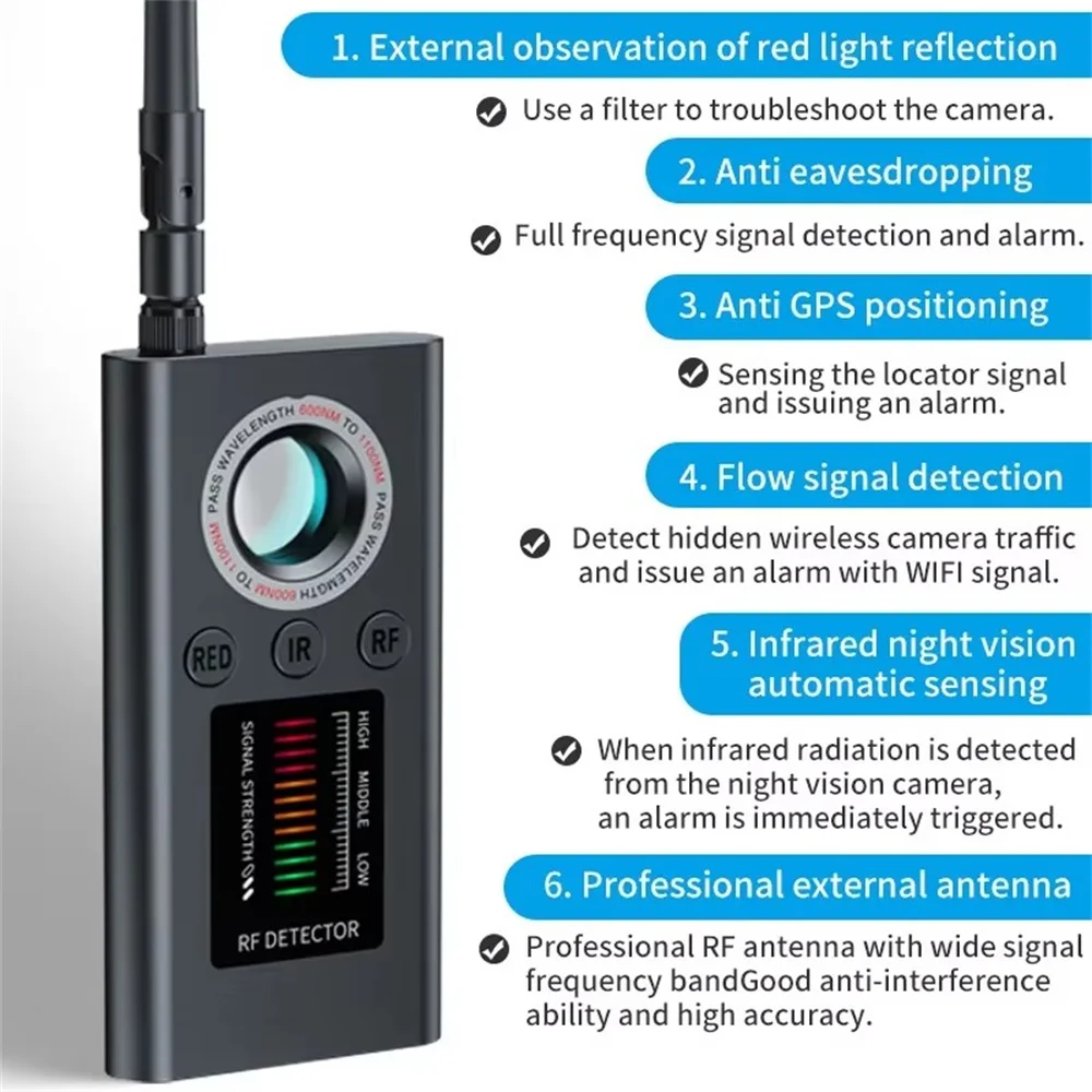 Electronics Gadgets Sale - Detector de Câmeras Ocultas, Gadgets Anti-Espionagem,