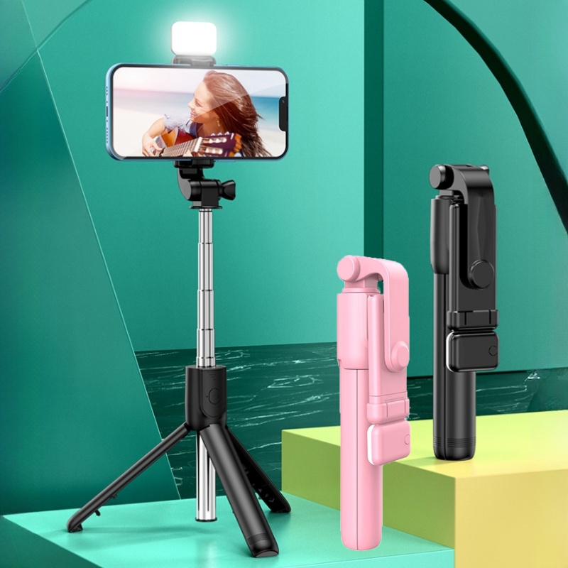 Auto Tracking Tripod - Bastão de selfie dobrável portátil mini