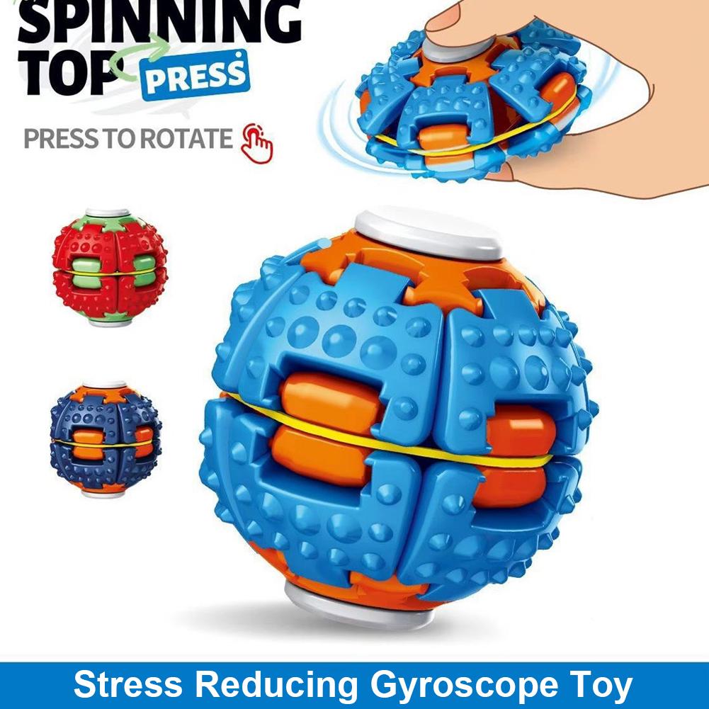 Electronics Gadgets Sale - Brinquedo Fidget Giratório Portátil Dual Play