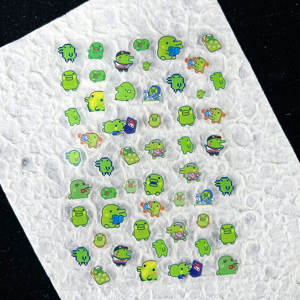Electronic Gift - Adesivos de Animais Eletrônicos Kawaii Game