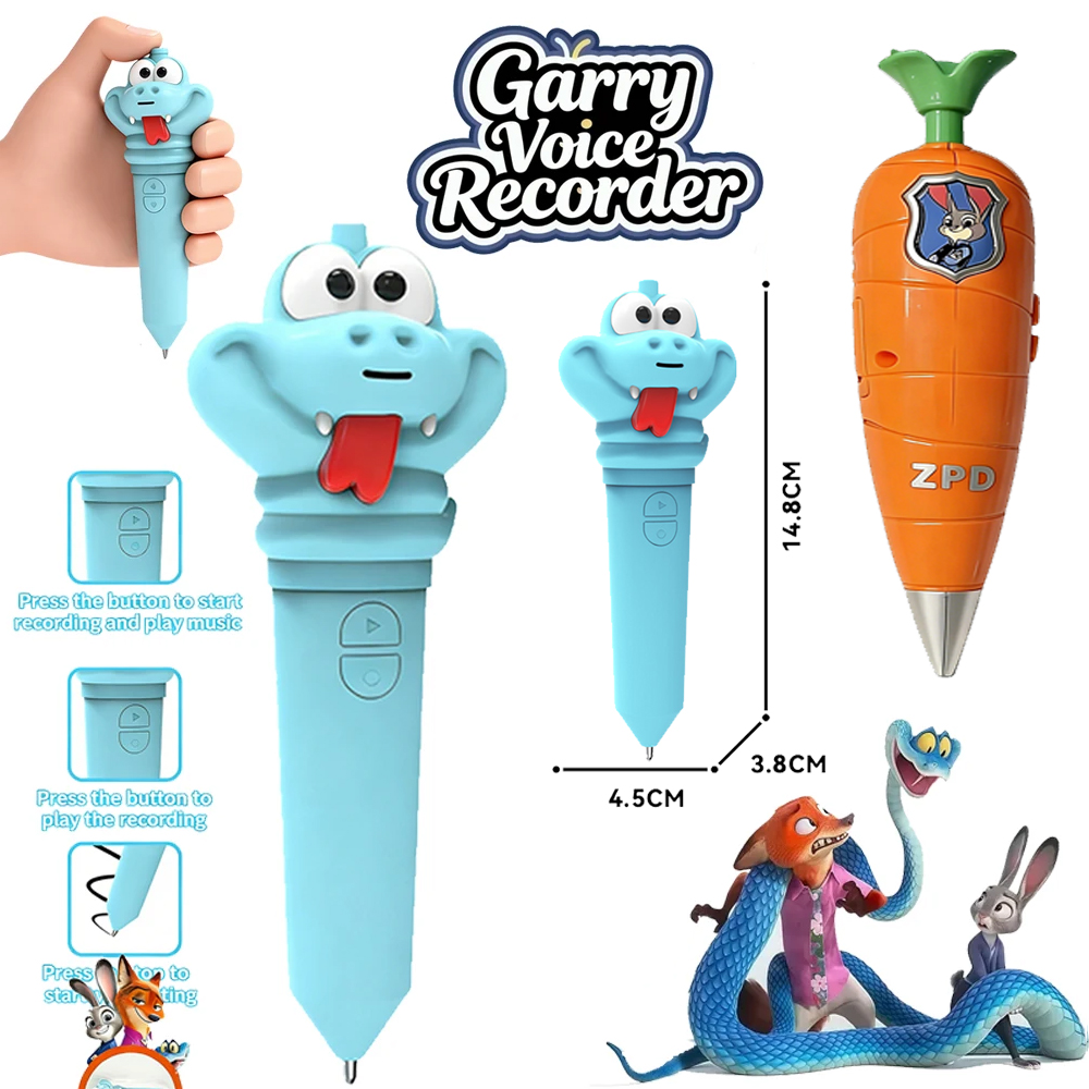 Voice Recorder Pen - Venda Quente Disney Zootopia 2 Gravador