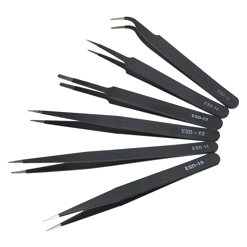 Electronics Stuff - Conjunto de Pinças de Precisão Galacok