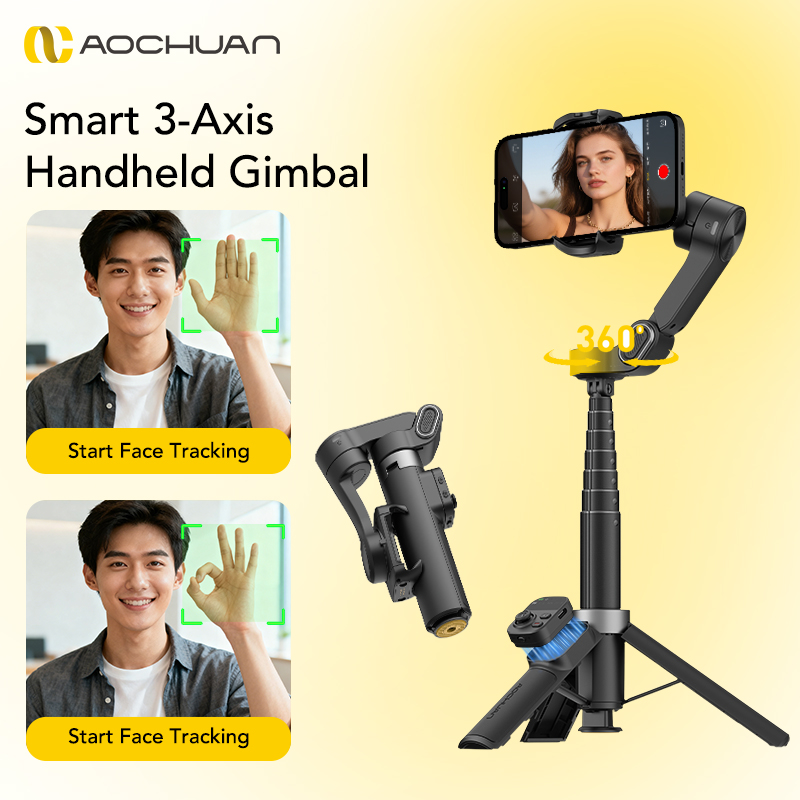 AOCHUAN Smart X3 360 °   Estab - Auto Tracking Tripod avaliação e preço