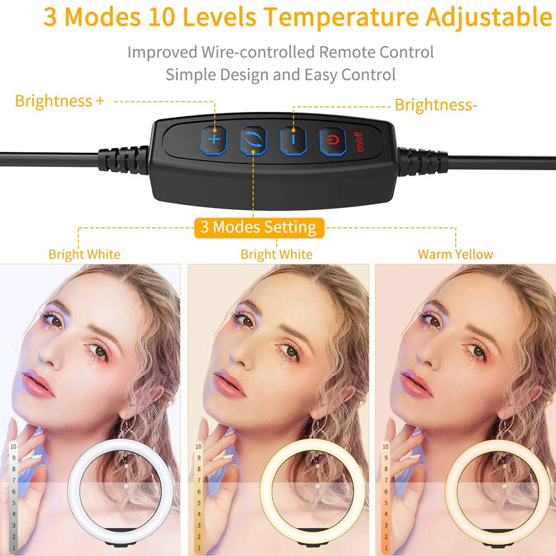 Luz de Anel LED para Selfie de - Auto Tracking Tripod avaliação e preço