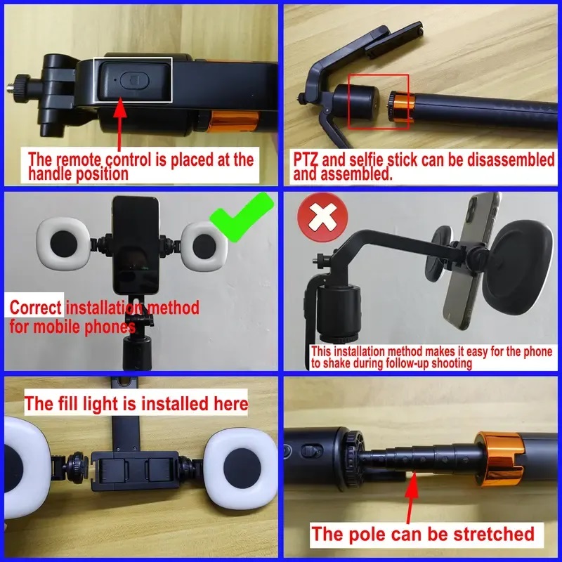 Tripé para Selfie Recarregável - Auto Tracking Tripod avaliação e preço