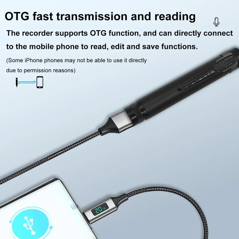 Caneta ativada digital gravado - Voice Recorder Pen avaliação e preço