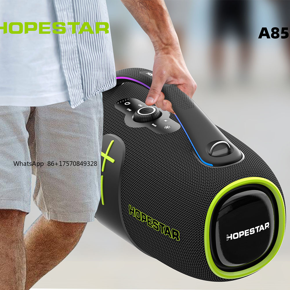 Caixa de Som Portátil HOPESTAR - Bluetooth Speaker Waterproof avaliação e preço