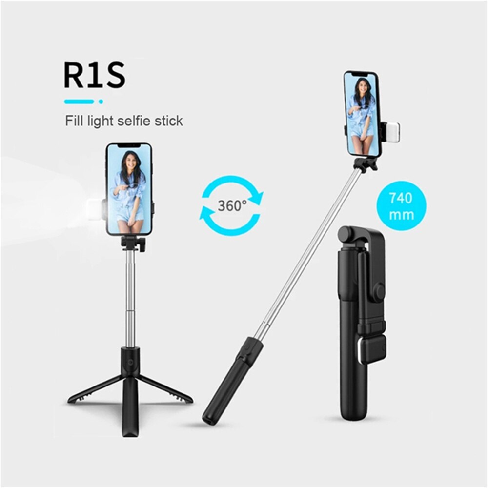 Bastão de selfie dobrável port - Auto Tracking Tripod avaliação e preço