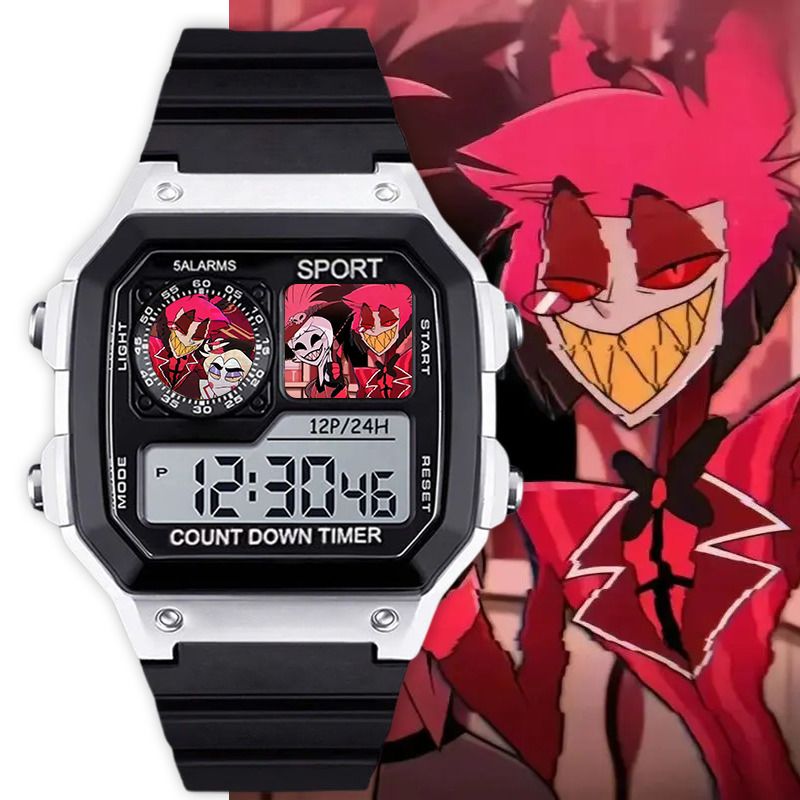 Relógio Digital Hazbin Hotel C - Electronic Gift avaliação e preço