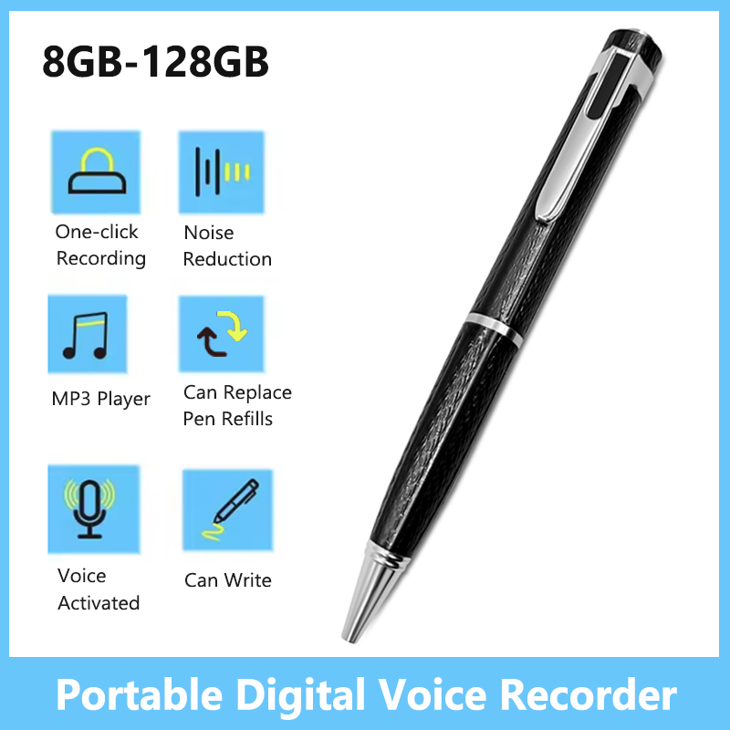 Gravador de voz digital, 8gb-1 - Voice Recorder Pen avaliação e preço