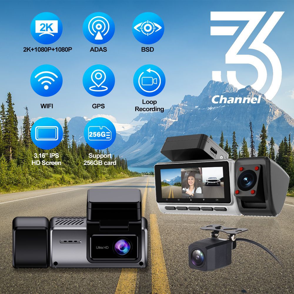 Nova Câmera Veicular Transfron - Panoramic Dash Cam 360 avaliação e preço