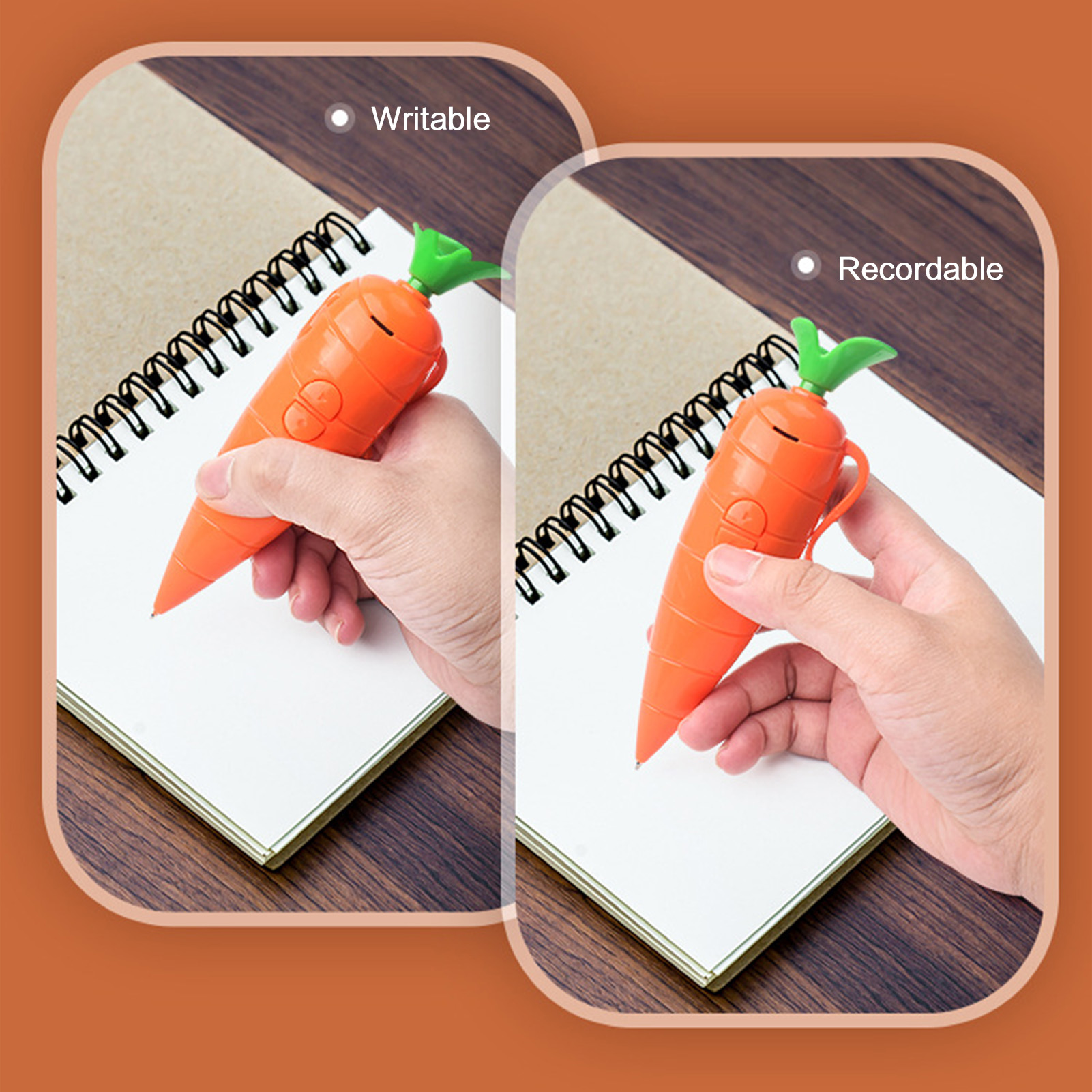 Caneta gravadora de voz em for - Voice Recorder Pen avaliação e preço