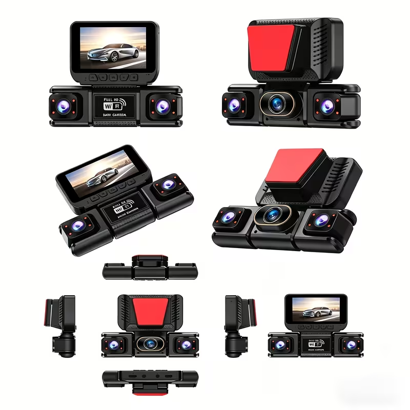 3/4CH WiFi 360 °   Câmera Pano - Panoramic Dash Cam 360 avaliação e preço