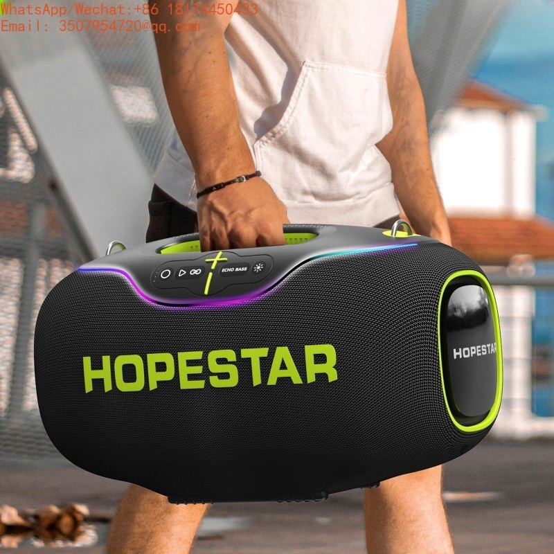 Novo Original HOPESTAR A80 350 - Bluetooth Speaker Waterproof avaliação e preço